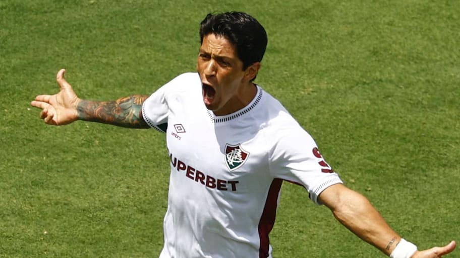 Germán Cano scored the game-winner in his 200th game for Fluminense. | Susana Vera-Reuters via Imagn Images