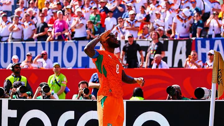 Franck Kessié marcó el gol de Costa de Marfil ante Alemania en Toronto, Canadá. Franck Kessié marcó el gol de Costa de Marfil ante Alemania en Toronto, Canadá.