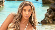 Katie Austin was photographed by Ben Watts in Bermuda. 