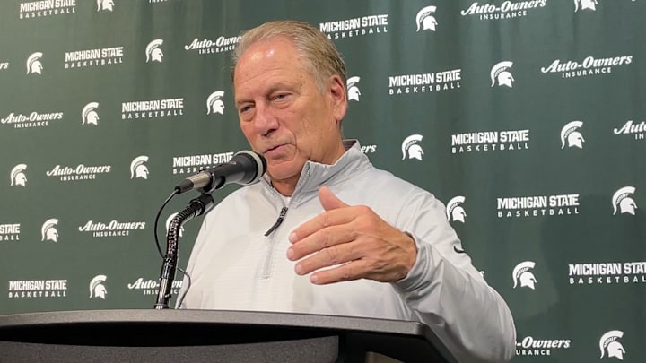 MSU's Tom Izzo Gives Thoughts on Spartans' Exhibition Performance