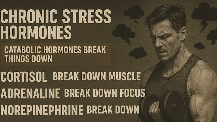 Stress hormone effects on athletic performance