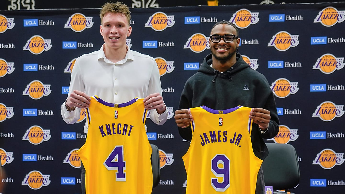 Can Bronny James and Dalton Knect Crack Lakers Rotation?