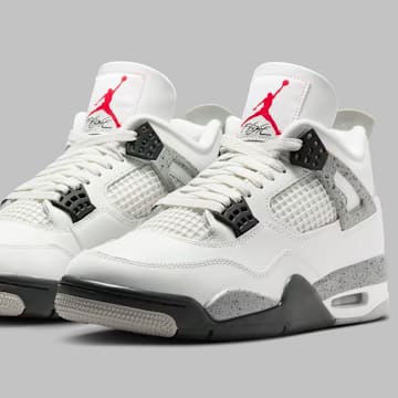 The Air Jordan 4 'White Cement' drops on Saturday, May 24.
