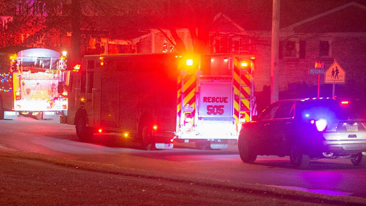 A van carrying several members of Humansville High School's baseball team crashed and overturned on Friday night, sending six juveniles to area hospitals with injuries.