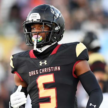 Oaks Christian's Davon Benjamin is primed for a big junior season in 2024.