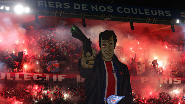 La tribune Auteuil du Parc des Princes - Getty Images La tribune Auteuil du Parc des Princes - Getty Images