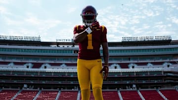 Jerome Myles visits USC 