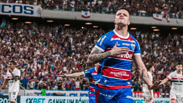 Renato Kayzer, autor do gol do Fortaleza contra o São Paulo em 2024