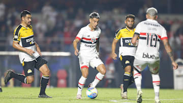 Luciano fez um dos gols do São Paulo contra o Criciúma no jogo deste ano no Morumbis