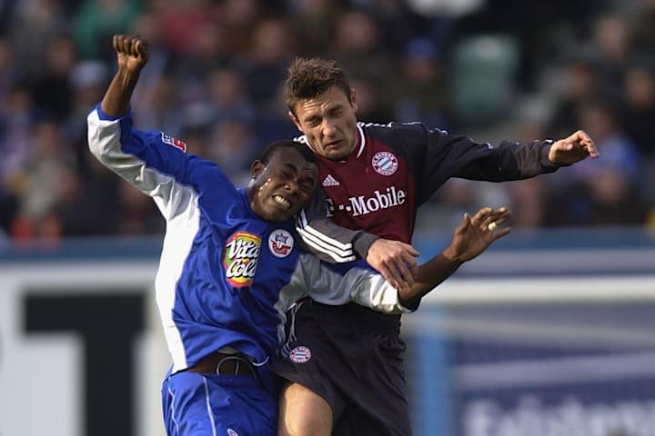 Früher regelmäßiges Bundesliga-Duell: Hansa Rostock gegen den FC Bayern