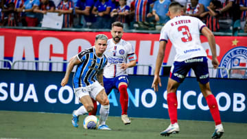 O Bahia venceu o Grêmio por 1 a 0 no Primeiro Turno.
