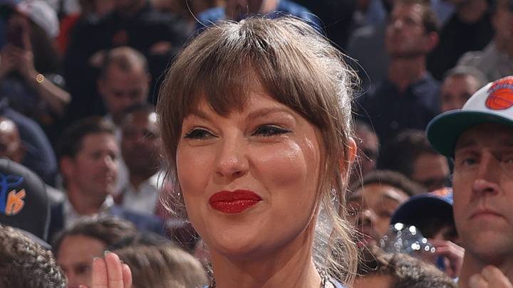 Taylor Swift at the 2026 NBA Finals