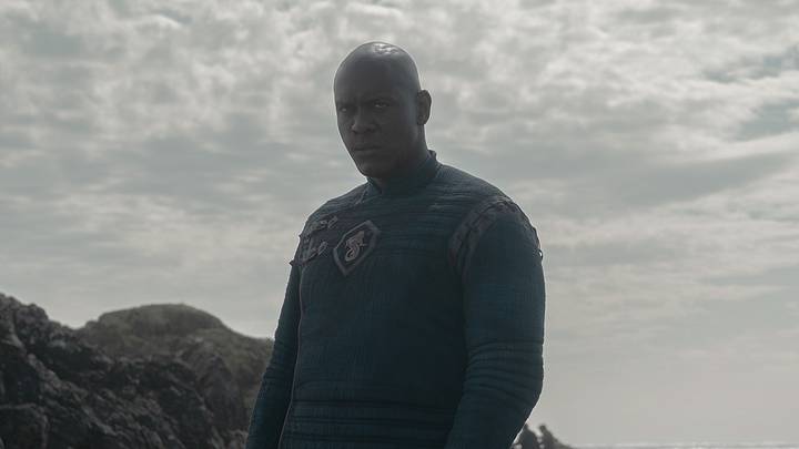 Abubakar Salim (Alyn of Hull) in House of the Dragon season 3.