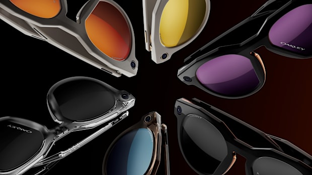 Multi-color Oakley sunglasses. Multi-color Oakley sunglasses.