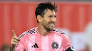 Lionel Messi scored twice for Inter Miami against the New York Red Bulls. 