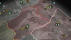 Manor Lords screenshot of a map showing differently colored regions.