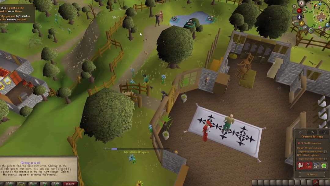 Tutorial Island, Old School RuneScape (OSRS)
