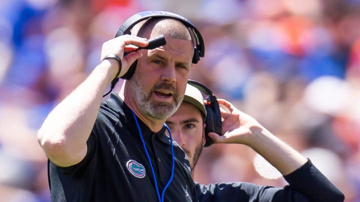 Florida Gators head coach Billy Napier