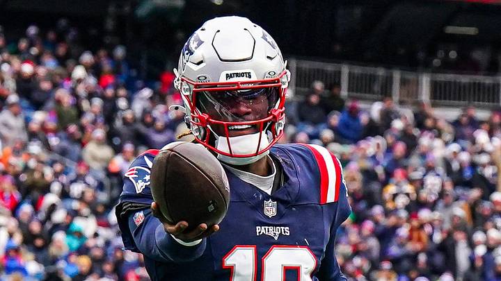 New England Patriots quarterback Joe Milton III