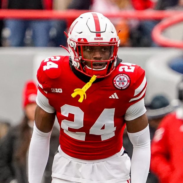 Nebraska Cornhuskers defensive back Marques Buford Jr. (24) during the third quarter against the Maryland Terrapins