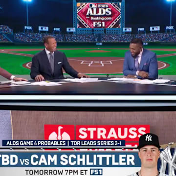 The FS1 studio crew couldn’t believe what David Ortiz had to say about Cam Schlitter’s name.