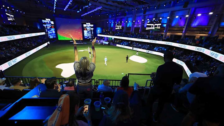 Unlike a typical Tour stop, fans inside the SoFi Center are encouraged to make noise. Unlike a typical Tour stop, fans inside the SoFi Center are encouraged to make noise.