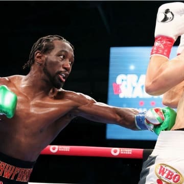 Crawford bout against Madrimov was held on Saturday night at BMO stadium