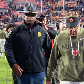 Auburn Tigers head coach Hugh Freeze was fired midway through his third season.