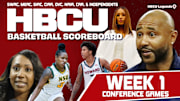 HBCU BASKETBALL SCOREBOARD -WEEK 1 - CONFERENCES