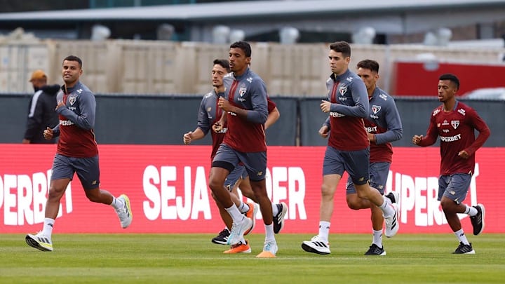 Treino do São Paulo em 2025