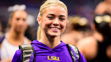 Livvy Dunne at the SEC Women's Gymnastics Championships