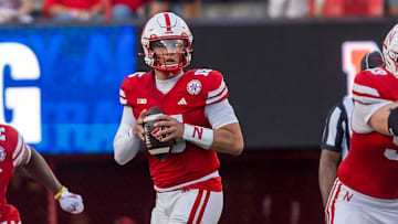 Nebraska quarterback Dylan Raiola. 