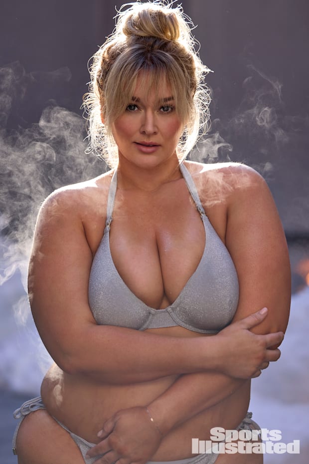 Hunter McGrady was photographed by Derek Kettela in Switzerland.