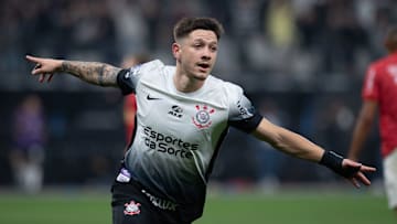 O camisa 10 do Corinthians, Rodrigo Garro, foi o líder de assistências do Brasileirão 2024
