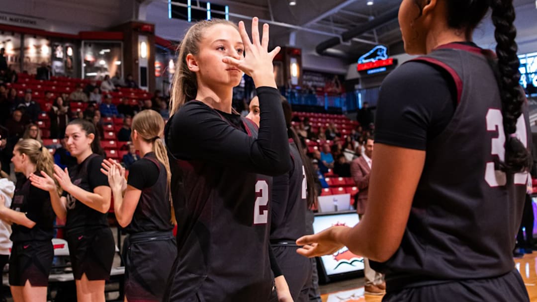 Stafford sophomore guard Kinley Larsen has been one of the best guards in the state as a sophomore. 