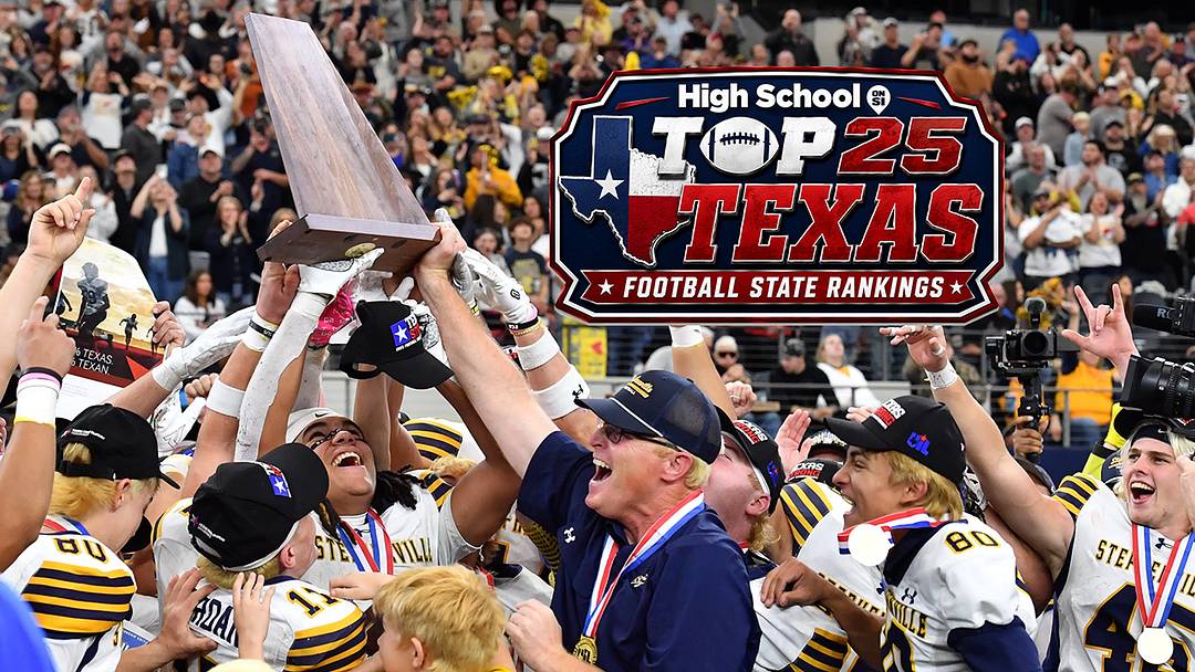 Stephenville opens 2026 at No. 12 in Texas after a 16-0 state championship season in UIL Class 4A DI.
