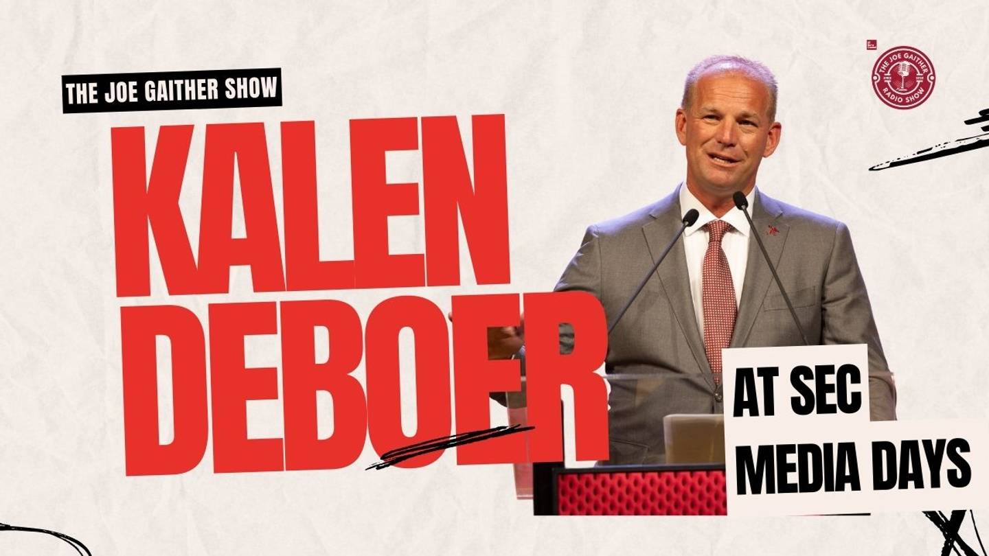 Alabama Head Football Coach Kalen DeBoer Joins The Joe Gaither Show