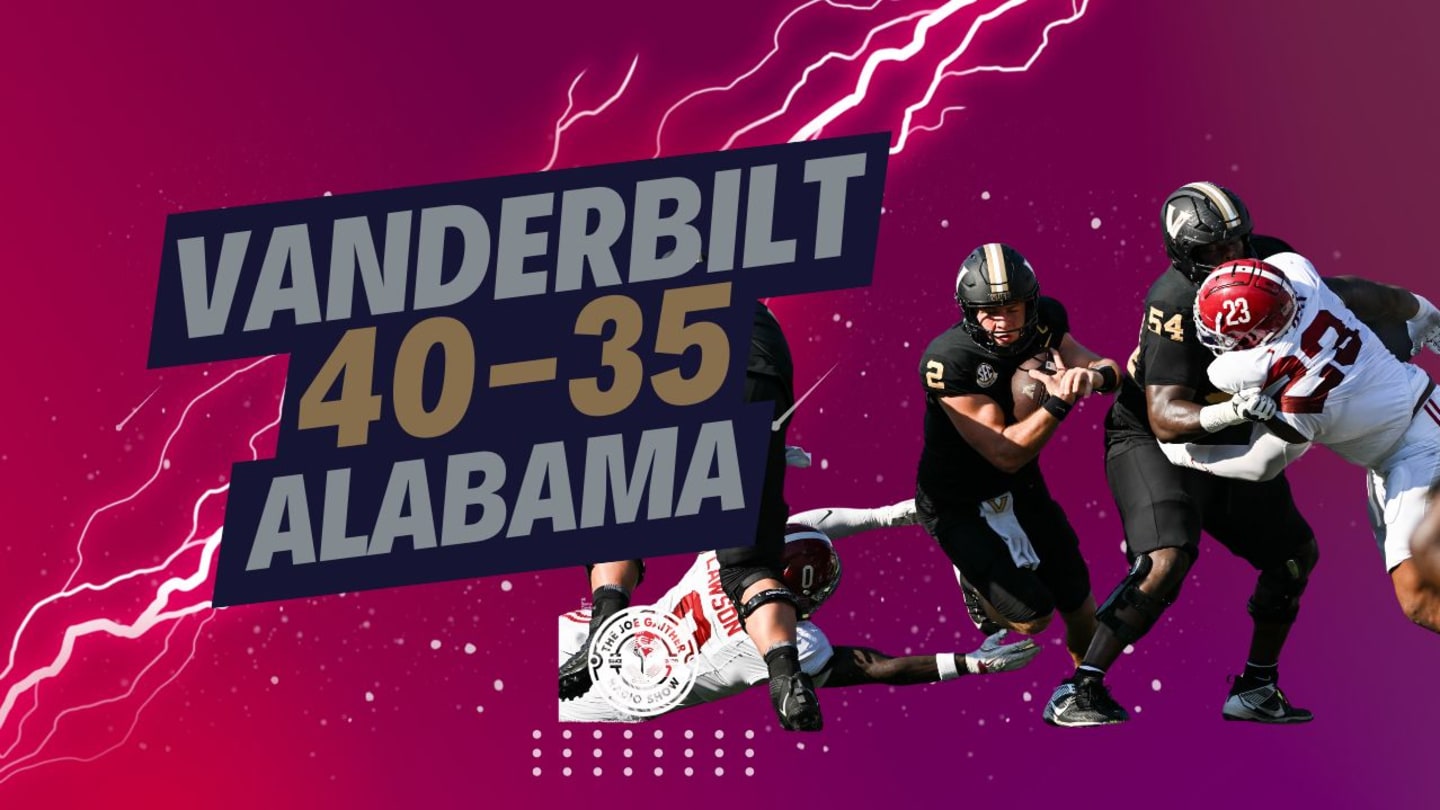 What Went Wrong For Alabama Against Vanderbilt on The Joe Gaither Show