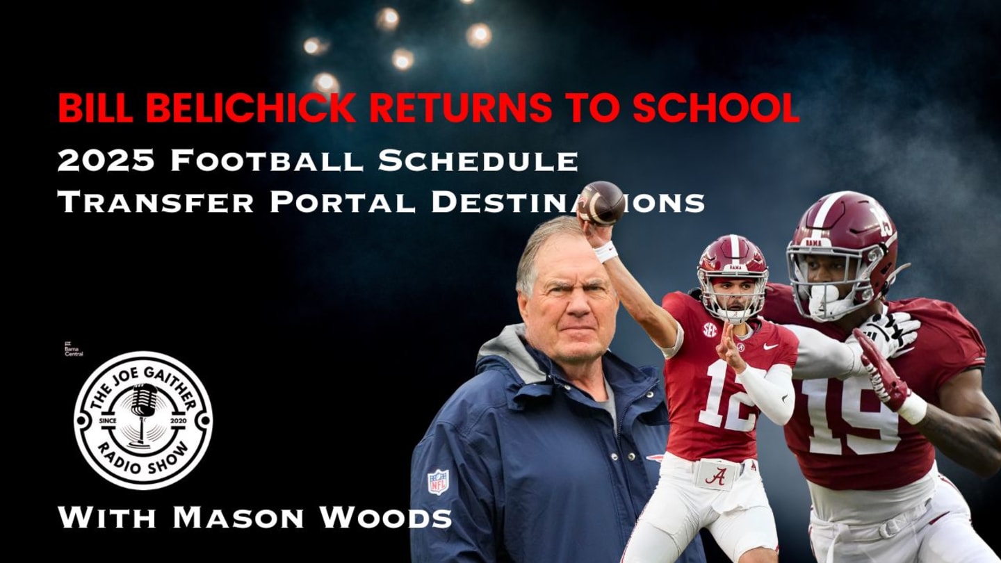 How Tough is Alabama's 2025 Football Schedule on The Joe Gaither Show