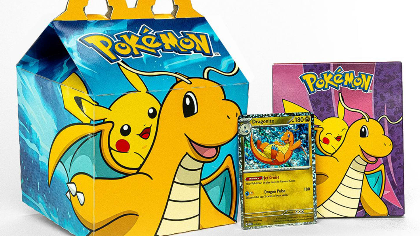 Pokemon Card Pack Mcdonald'S Happy Meal Toys 2025 Pokemon Ina