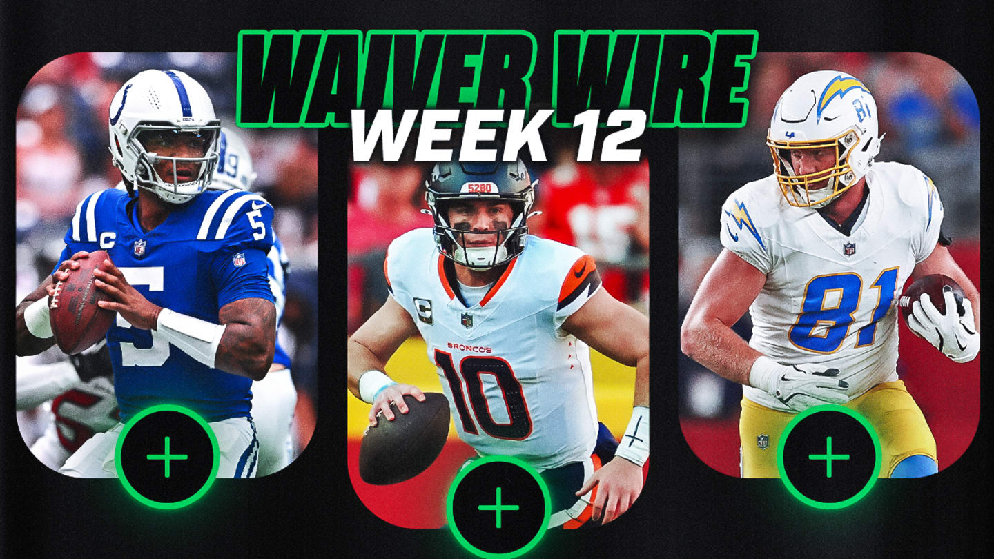 Fantasy Football Waiver Wire Week 12: Bo Nix, Justin Herbert Are Top Targets
