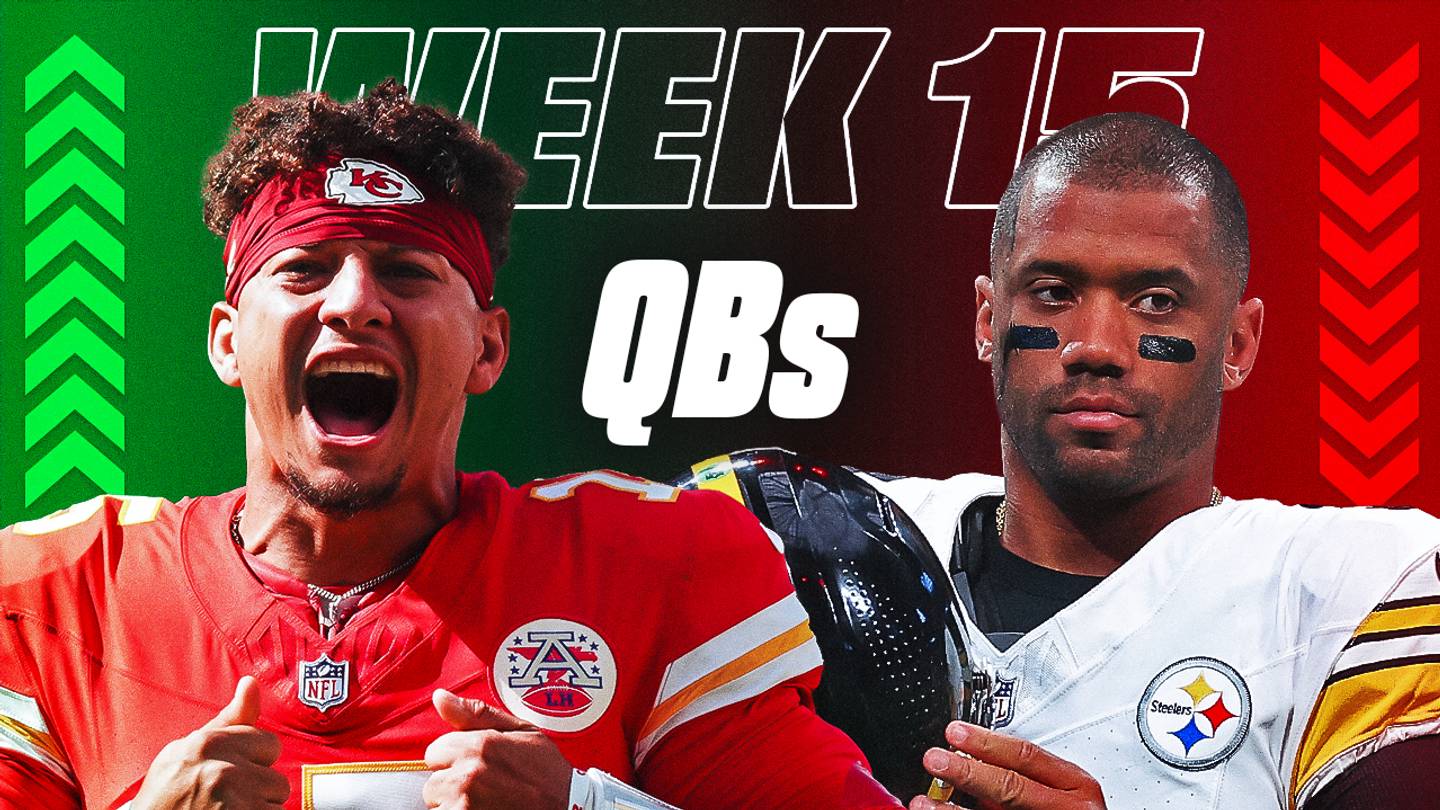 Start 'Em, Sit 'Em Quarterbacks for Fantasy Football Week 15