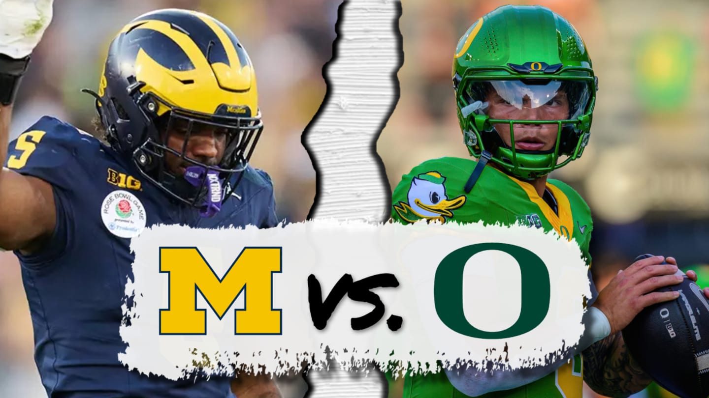 Game Predictions Michigan football vs. No. 1 Oregon