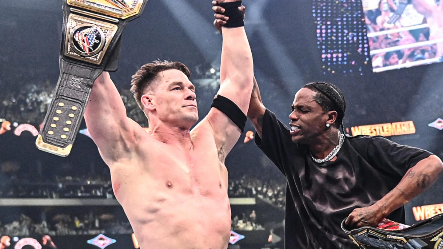 WWE Plans Six-Man Tag Match With Cena, Rhodes, Travis Scott At Money In The Bank