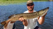 Hold fish securely, but not too tightly, especially if you plan to release them. Avoid touching their eyes or gills and make sure you support their weight.