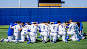 Pitt Baseball Team Huddle