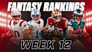 Fantasy Rankings Week 12