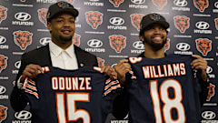Caleb Williams and Rome Odunze