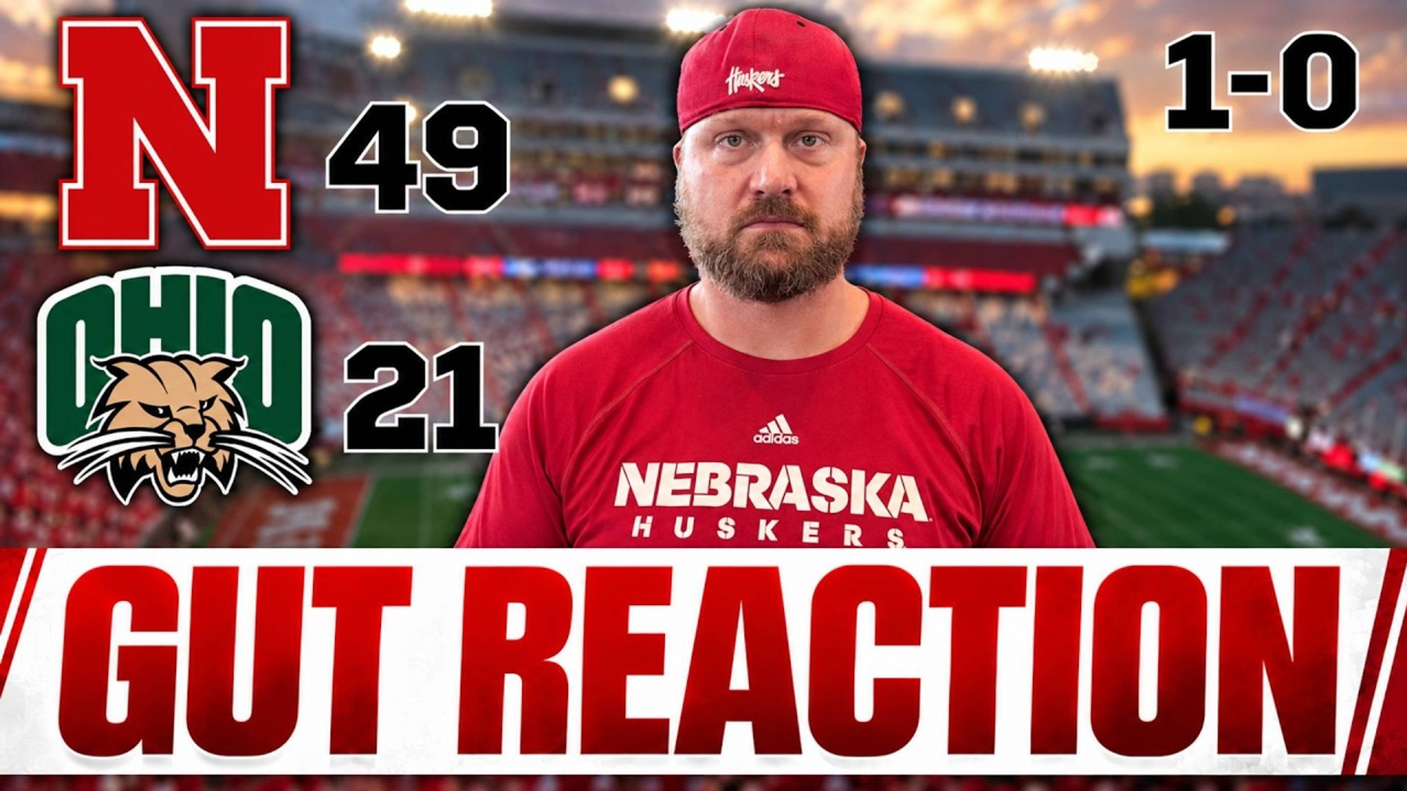 Adam Carriker's Gut Reaction to Nebraska's Season-Opening Win