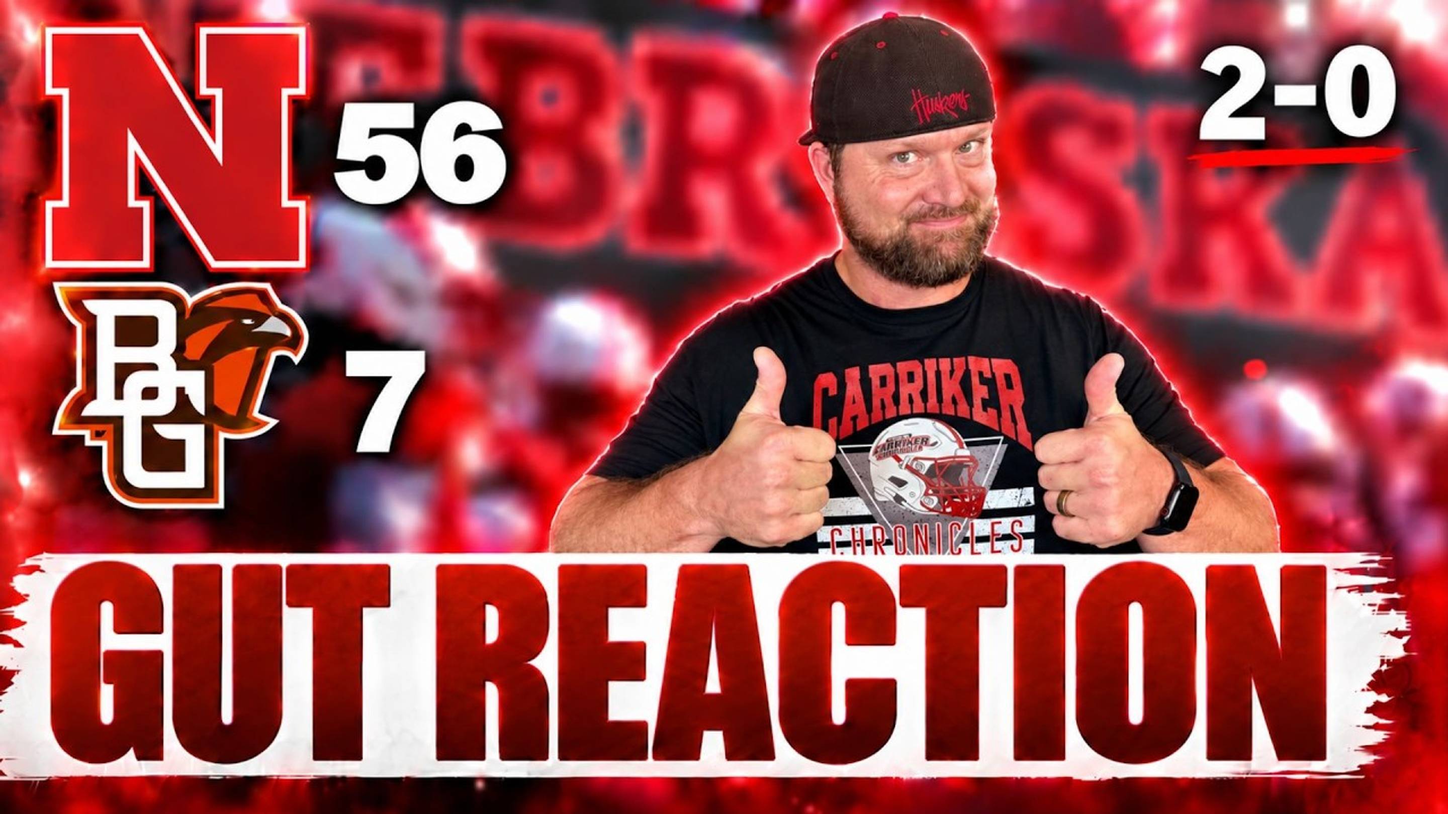 Adam Carriker's Gut Reaction to Nebraska's Shellacking of Bowling Green